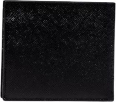 Set portofoli dhe mbajtëse çelësash për meshkuj Armani Exchange XM001275 AF12702, i zi