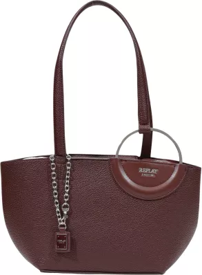 Çantë dore Replay FW01C7.000.A7243S për femra, bordo
