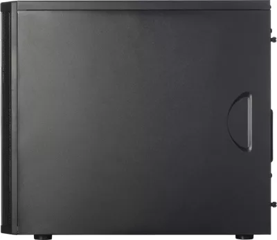 Kasë Fractal Design Core 1100, Mini Tower, micro ATX/Mini-ITX, e zezë