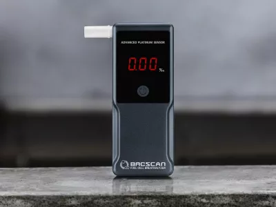 Alkoolmetër BACSCAN F-50 Ultra, digjital, pa kontakt, gri