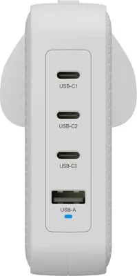 Karikues Targus 145W GaN, 4 porta, i bardhë