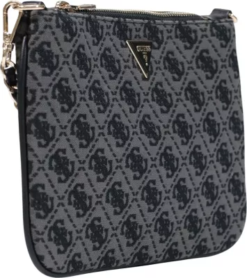 Çantë krahu për femra Guess Flat Pouch PW7561 P6274, antracit