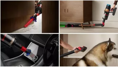Fshesë me bateri Dyson V16 Piston Animal, 1.3L, 70 min, e zezë