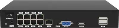 Set kamerash sigurie Foscam FNA108E-T4-2T, 4 kamera, regjistrues, 2TB, bardhë
