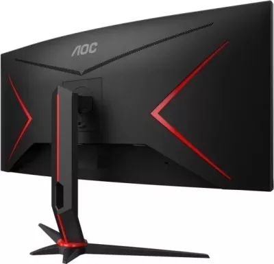 Monitor AOC CU34G2X / BK, 34", 144Hz, i zi/i kuq