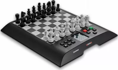 Shah elektronik Millennium Chess Genius Pro M810, deri 2000 ELO, magnetik, tabelë 30 x 27.6 cm, i zi