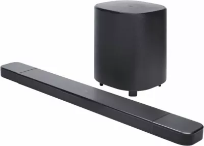 Soundbar sistem kinemaje në shtëpi JBL BAR 800 MK2 7.1, 780 W, subwoofer 10\", Dolby Atmos, altoparlantë rrethues të shkëputshëm pa kabllo, i zi, set