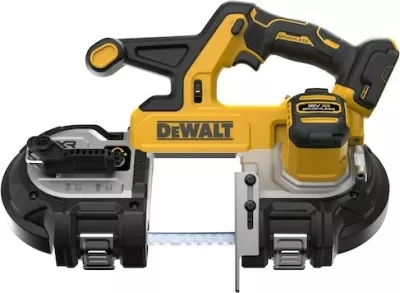 Sharrë me rrip DeWALT DCS378N-XJ, 18V, portative, e verdhë/zezë
