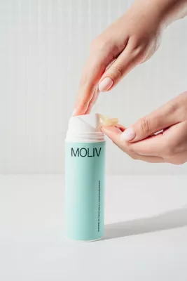 Xhel vajor pastrues fytyre MOLIV Oleożel me probiotikë të gjallë 150 ml, mint