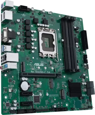 Pllakë amë ASUS PRO B660M-C D4-CSM, micro ATX, LGA 1700, DDR4, Gjelbër