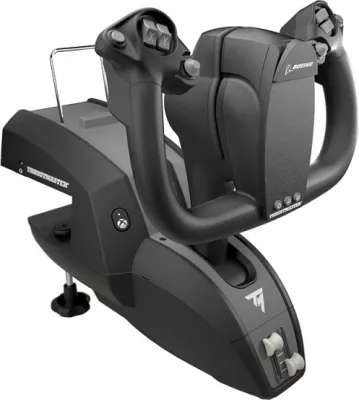 Kontrollor fluturimi Thrustmaster TCA Yoke Pack Boeing Edition, për Xbox One/Series X|S dhe PC, set