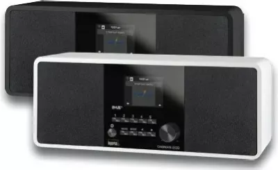 Radio stereo Lenco DABMAN i200, DAB+/FM/Internet, 20W, bardhë