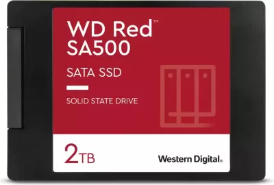 SSD Western Digital WD Red SA500, 2 TB, 2.5", 560 MB/s