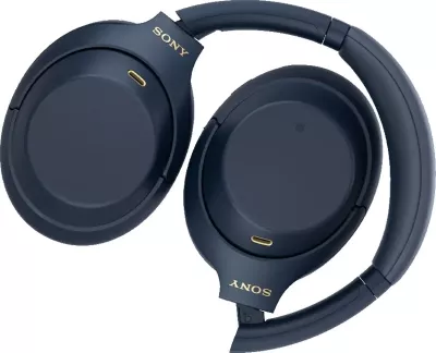Kufje Sony WH-1000XM4, Wireless, Bluetooth, të kaltërta