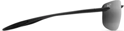 Syze dielli për meshkuj Maui Jim HOOKIPA ULTRA MJ0676S-001 676-02, të zeza [Madhësia: 63]