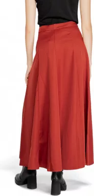 Fund për femra Vero Moda VMTARA HW ANCLE SKIRT BOO 10311428, ngjyrë tullë [Madhësia: 40]