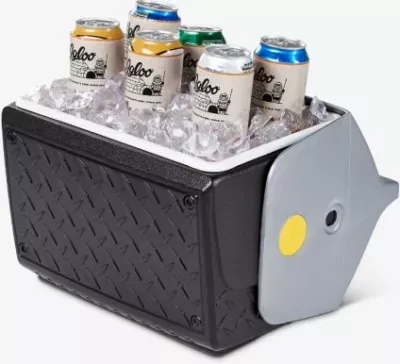 Kuti ftohëse IGLOO Playmate The Boss 13 L (26 kanaçe), gri/zezë me detaj të verdhë