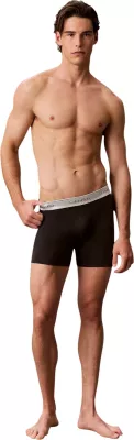 Të brendshme për meshkuj Calvin Klein Underwear LV00NB4576, të zeza - argjendta [Madhësia: S]