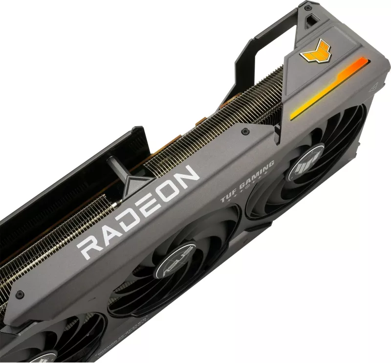 Kartelë grafike ASUS TUF Gaming TUF-RX7800XT-O16G-GAMING, Radeon RX 7800 XT, 16 GB, Gri
