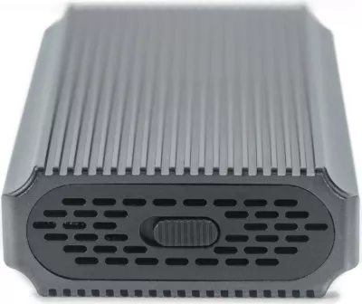 Kasë SSD Digitus USB M.2 NVMe, 8TB, USB4 Gen 2x2, gri