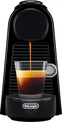 Makineri kafeje kapsulash, DeLonghi, Essenza Mini EN85, 19 bar 1150 W, depozitë uji 0.6 L, magazinim kapsulash 6, e zezë
