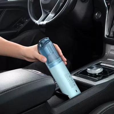 Fshesë elektrike mini pa kabllo Baseus A1 për veturë, blu