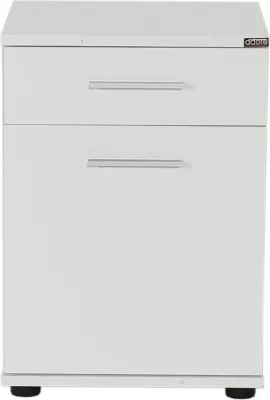 Komodinë e bardhë për dhomë gjumi, Hanah Home, Kmd-511-Bb-1
