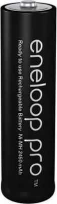 Bateri të rikarikueshme Panasonic Eneloop Pro BK-4HCDE/4CP+CASE AAA 930 mAh 4 copë, zi me kuti
