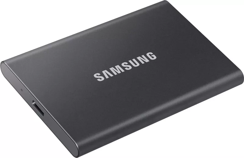 Disk SSD i jashtëm Samsung Portable T7, 1 TB, USB- C, hiri