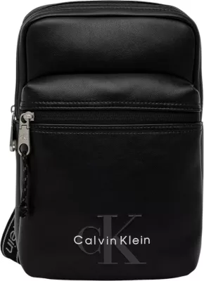 Çantë crossbody Calvin Klein LV04D3449G për meshkuj, e zezë
