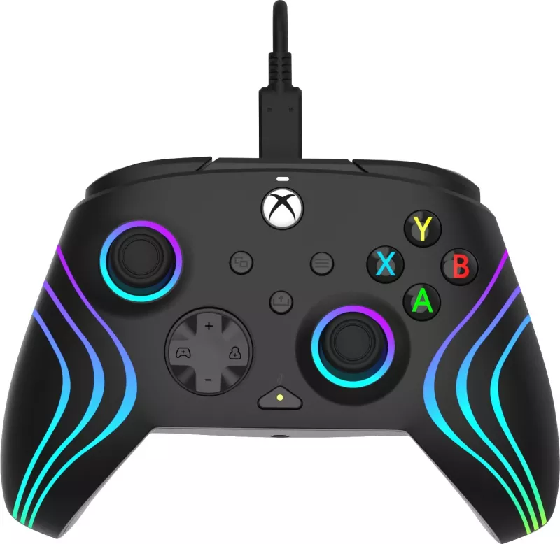 Gamepad PDP Afterglow Wave, PC, Xbox One, Xbox Series S/X, Wired, USB, i zi