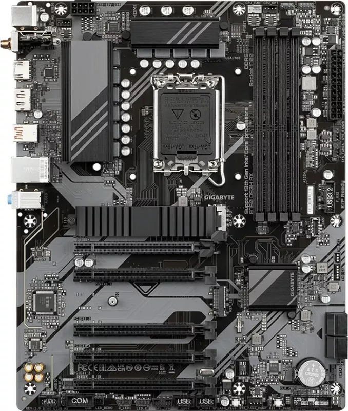 Pllakë amë Gigabyte B760 DS3H AX, Socket LGA 1700, ATX, bronz