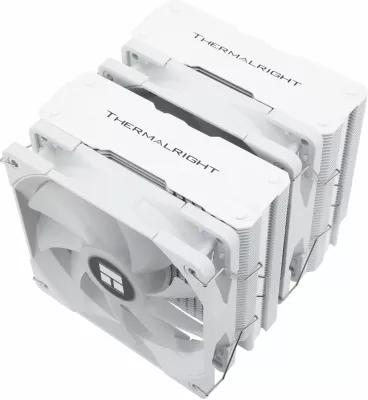 Ftohës procesori Thermalright Peerless Assassin 120, 2x120 mm, ARGB, dual-tower, 6 heatpipe, bardhë