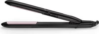 Drejtues flokësh, BaByliss ST241E, 25mm, 200-230°C, veshje qeramike, ekran LED, fikje automatike, çantë termoizoluese, e zezë