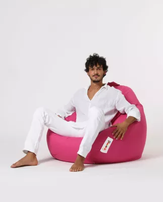 Qese karrige XXL për kopsht, ngjyrë rozë, Atelier del Sofa