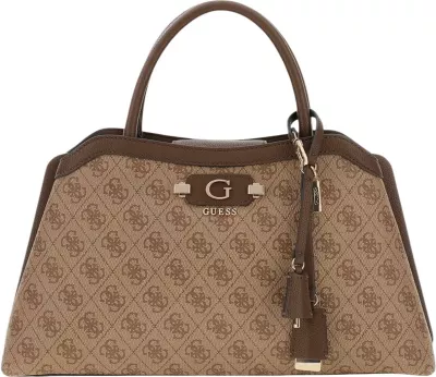 Çantë krahu Guess Coleen Logo Small SA HWSG97 49060, për femra, latte