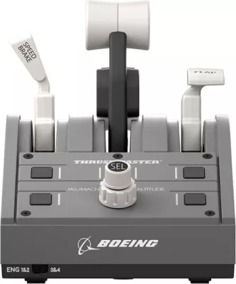 Kontrollor fluturimi Thrustmaster TCA Yoke Pack Boeing Edition, për Xbox One/Series X|S dhe PC, set