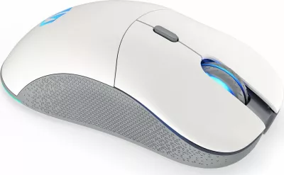 Maus Endorfy GEM Plus Wireless EY6A015 26000 DPI RGB 2.4GHz/USB 6 butona Onyx White, i bardhë