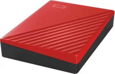 Hard disk i jashtëm WD My Passport WDBPKJ0040BRD-WESN 4TB 2.5" USB 3.2 Gen 1, i kuq