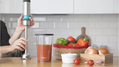 Blender Cecotec Power TitanBlack XL, 1200W, 4 tehë, inox, i zi