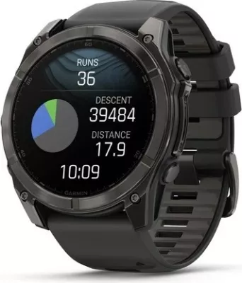 Smartwatch Garmin Fenix 8, 51 mm, 32 GB, AMOLED, Titan, i zi