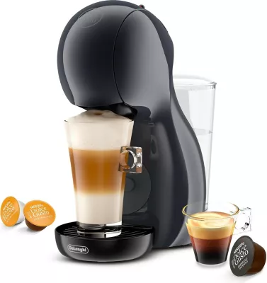 Aparat kafeje kapsulë DeLonghi Piccolo XS EDG210.A, 0.8L, i zi
