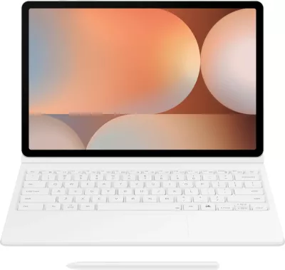 Mbështjellës tastierë Samsung EF-DX825, QWERTZ, gjermanisht, Touchpad, Galaxy Tab S10+ / S9+ / S9 FE+, bardhë
