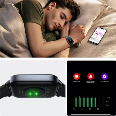Smartwatch Joyroom Fit-Life JR-FT3S, 1.96", Bluetooth, 340 mAh, Gri