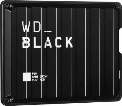 Hard disk i jashtëm WD Black P10 WDBA2W0020BBK-WES1 2TB 2.5" USB 3.2 Gen 1, zi
