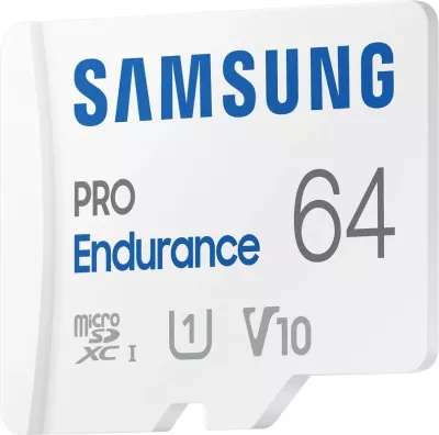 Kartë Memorie Samsung PRO Endurance microSDXC 64GB, versioni 2022