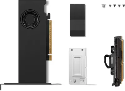 Kartelë grafike Lenovo NVIDIA RTX PRO 2000, 16GB GDDR7, PCIe 5.0, 4x mini DisplayPort, e zezë
