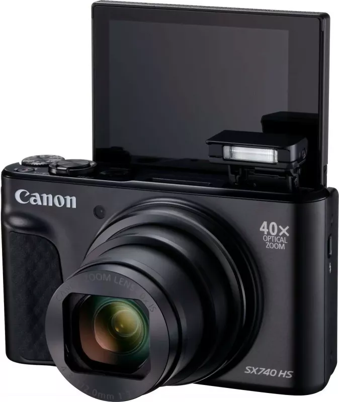 Aparat Canon PowerShot SX740 HS, 20.3 MP, 40x Zoom, 4K, i zi