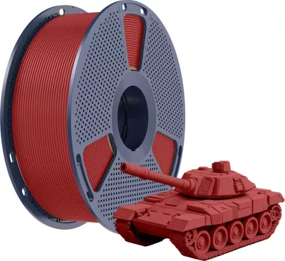 Filament për printim 3D Sunlu PLA+ High-Speed PLA+ H-S R 1.75mm, i kuq