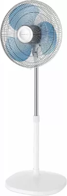 Ventilator pedestali, Rowenta, VU4410F2, 55 m³/min, 3 shpejtësi, lartësi e rregullueshme 1.3 m, i qetë 49 dBA, i bardhë